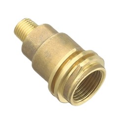 Propane Gas Connector Adapter with 1/2 Inch Male Pipe Thread Easy Connection