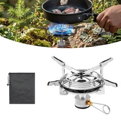 Adjustable Flame Foldable Gas Stove for Outdoor For Camping Adventures