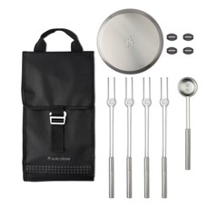 Solo Stove 10 pc Mesa XL Tabletop Firepit Tool Kit Stainless Steel