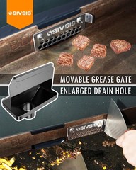 Blackstone Grease Catcher with Removable Grease Gate