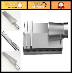 16 1/8″ Cast Stainless Steel Bull Burner Replacement Part for Grills & BBQs