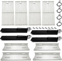 Grill Heat Plates Cooking Grates Burners Igniter Kit for Master Forge BG179A BBQ