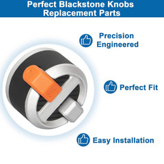 Griddle Control Knobs for Blackstone 1783 1785 1868 1916 1923 1962 17 22 28 36