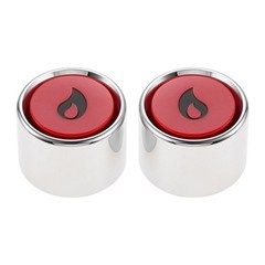 2Pcs AA Battery Igniter Caps with Springs for Gas Fire Pit BBQ Grill Replacement