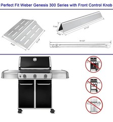 Genesis Grill Parts for Weber E310 E320 E330 EP310 EP320 EP330 Flavorizer Bar…