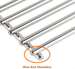 19 1/4″ Stainless Steel Cooking Grid Grates Replacement Parts for 16517 Bull BBQ