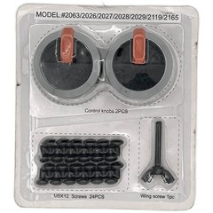 Hardware and Knob Kit for 22″ Griddles with Hood and Cart