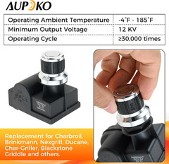 4 Outlet Universal Spark Generator AA Battery Push Button Switch Igniter | Elect