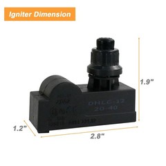 Grill Igniter Kit Replacement Parts for Charbroil Expert Grill Dyna Glo 2 Outlet