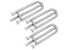 Zemibi Burner Tubes for Gas Grill 19 1/8″ x 6″ Brinkman, Charmglow 3-PACK NEW