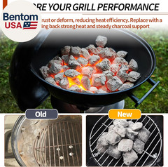 10.5″ Charcoal Grate for Weber Charcoal Grills, round Charcoal Grate for 14” We