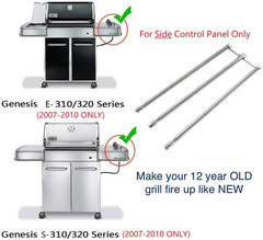 34.25″ SS Burner Tube Set & 24.5″ Flavorizer Bars for Weber Genesis 300 Series