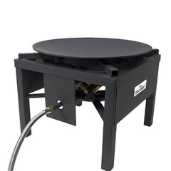 COOKAMP Propane Burner for Outdoor Cooking (23 Tips 23 Jet Burner, BLACK