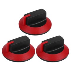 3 Pcs Gas Stove Knob Grill Universal Replacement Knobs Camping Parts