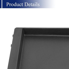 18.7″ Cast Iron Griddle Plate for Weber Genesis II & LX Grills – Replacement Ins