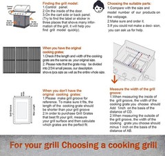 17″ Charbroil Grill Grates – Heavy-Duty, Non-Stick Cast Iron for Perfect Marks