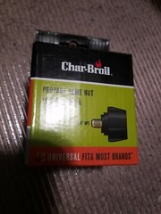 Char-Broil Universal 1/4″ Brass LP Cylinder Acme Coupling Nut, 5438384 NEW