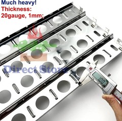 2 Pack Stainless Heat Plates 16 7/8 x 9 1/2 for Lynx Gas Grills