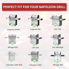 Grill Replacement Parts for Napoleon LEX 485/605/730 LE LD485 Series, Napoleon