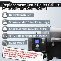Gen 2 Wifi PID Pellet Grill Controller Replacement for Camp Chef PG24-82 Models