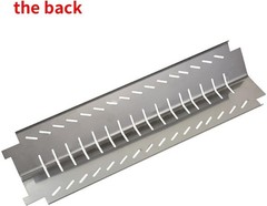 Replacement Heat Plate Deflector for Charbroil & Thermos – 15″ Stainless Steel