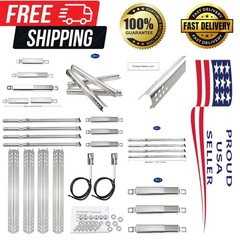 Charbroil Replacement Parts: 4 Burner Stainless Steel Kit 17.83″ x 7.28″