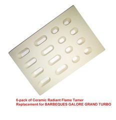 Universal Replacement Heat Plate Flame Tamer 7 1/16×4 3/4×1/2 for Grand Turbo