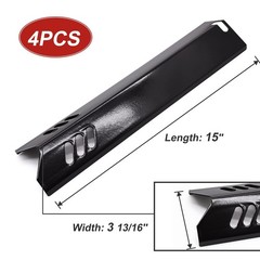 15 inch Porcelain Grill Heat Shields Replacment for Dyna-Glo DGF510SBP, DGF49…