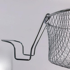 Stainless Steel Cooking Basket for Frying Rinsing Draining and Steaming Tasks