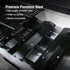 Upgrade Your Grill: Universal Adjustable Heat Tents for Flavorful BBQs (4 Pack)
