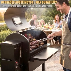 Upgraded 2.0 RPM Replacement Parts for Traeger, Pit Boss Wood Auger Motor
