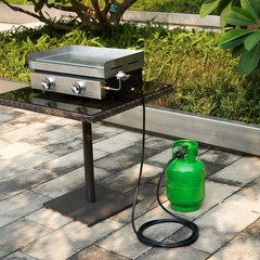 18FT Propane Hose Adapter 1lb Appliance to 5-100lb Tank BBQ Grill Heater