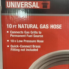 Universal 10 ft. Natural Gas Hose New