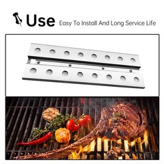 Clivimi BBQ Grill Briquette Tray Ceramic for Twin Eagles TEBQ30G-B, TEBQ42G-B…