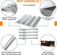 Stainless Steel Burner & Heat Plate Kit for Nexgrill