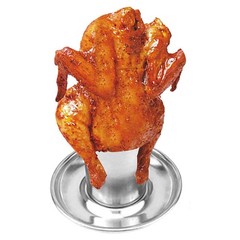 Master the Art of For Grilling and Roasting with Beer Can Chicken Holder