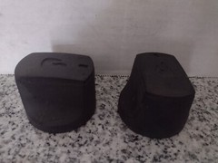 Set of 2 Universal Gas Barbecue Grill Burner Control Knobs, Black. 2 Diff.Styles