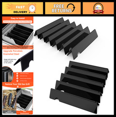 11 Pcs Flavorizer Bars & Heat Plates for Genesis II 600 Series Gas Grills, 17