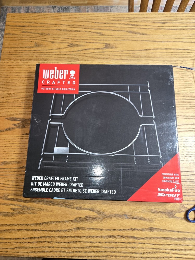 Weber Crafted Outdoor Kitchen Frame Kit 7678 for Smokefire & Spirit Grills