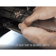 Stainless Steel Heat Tent Replacement Adjustable Flame Tamer Gas Grills New