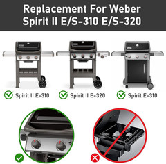 15.3″ Flavorizer Bars for Weber Spirit II 300 E-310 S-320 330 5pc Porcelain