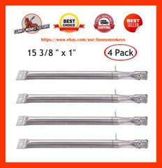 15 3/8” Gas Grill Tube Burner Replacement Parts for Kenmore, BBQ Pro, Sams Club