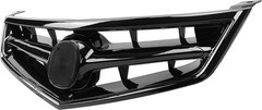 All Black Front Grill Grille Compatible with Acura TSX 2006-2008 for AC1200112 7