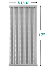 EasiBBQ Emitter Plates for Charbroil Grill 463242515, Plates, Sliver