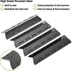Gas Grill Repair Kit Replacement Parts Burner Heat Plates For BBQ Kenmore Steel