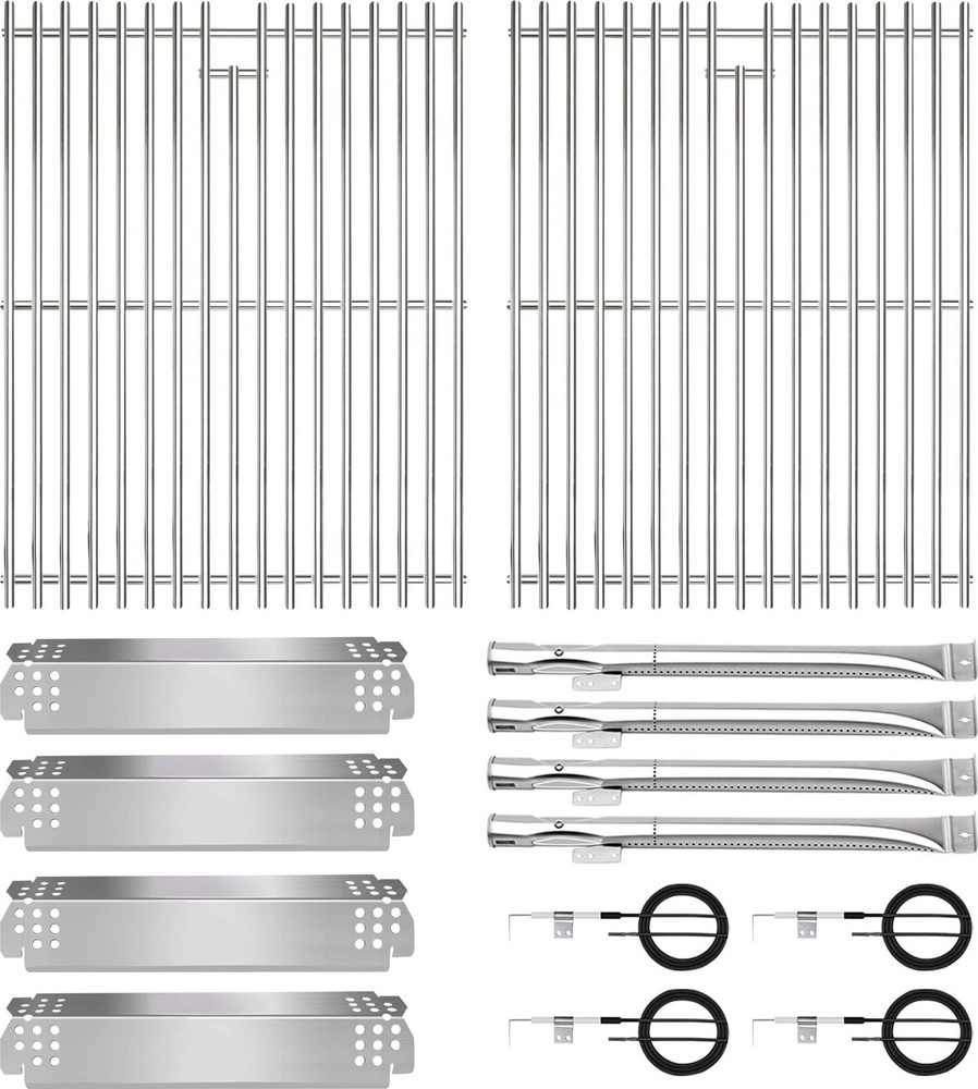 Nexgrill 720-0830H Grill Parts 17″ Grate Burner Heat Plate Igniter Kit