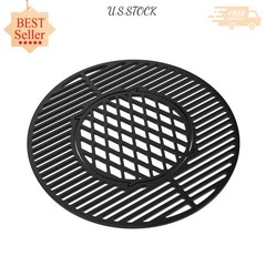 NEW Cast Iron Grill Grate Replacement Gourmet BBQ System 22 Inch Kettle Charcoal