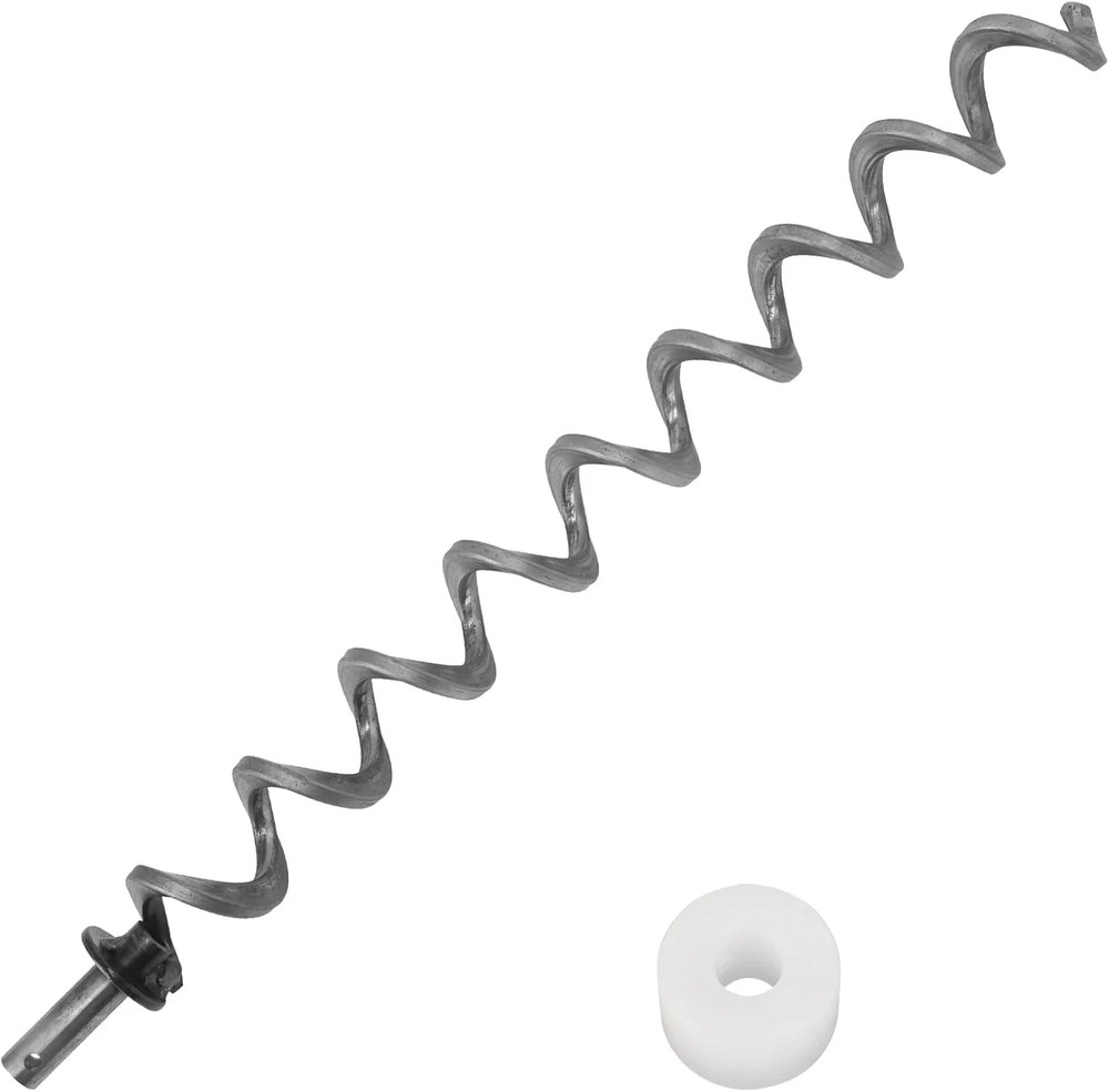 23″ Auger Shaft Screw and Auger Motor Bushing for Pit Boss and Traeger Pellet Gr