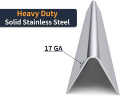 5PCS 17.5 Inch Stainless Steel Flavorizer Bars for Weber Genesis 300 Series
