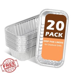 MOASKER CharBroil Drip Tray Liners 20 Pack